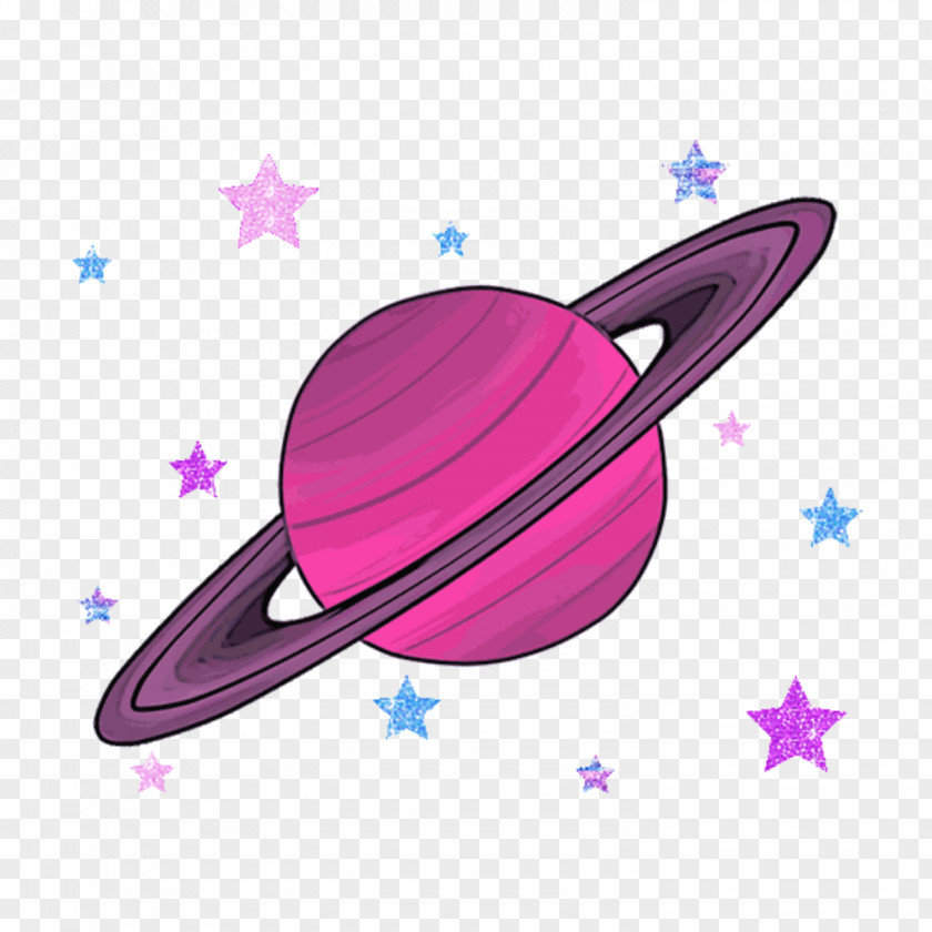 Saturn Aesthetics Pastel User Drawing PNG