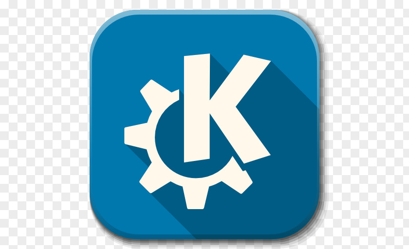 Apps Start Here Kde Blue Symbol Logo PNG