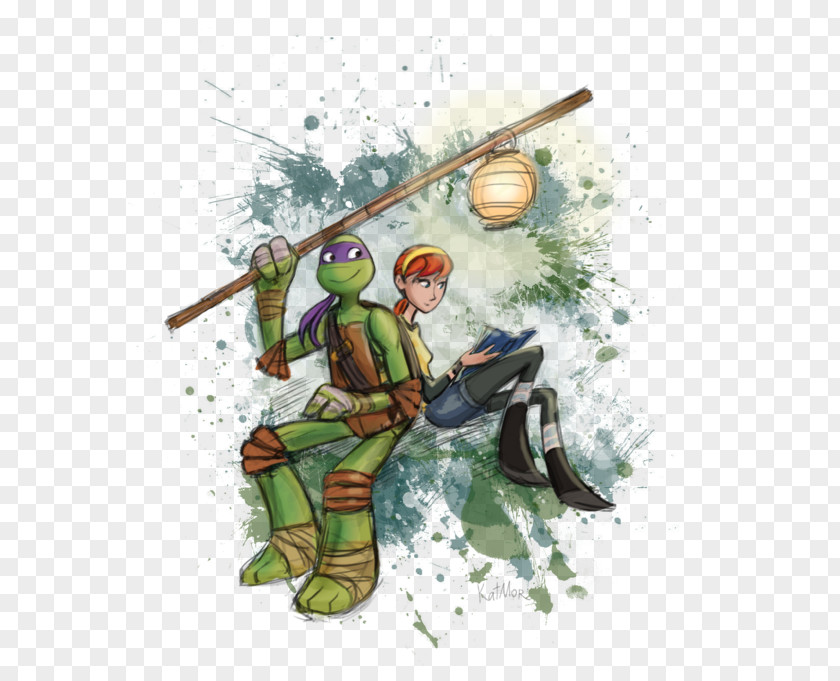 April O'Neil Donatello Raphael Leonardo Michaelangelo PNG