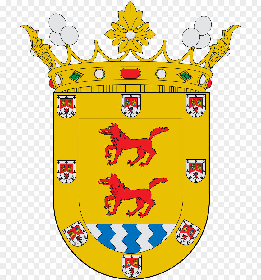 Astorga Escutcheon Marquess Of Iria Flavia Coat Arms Spain PNG