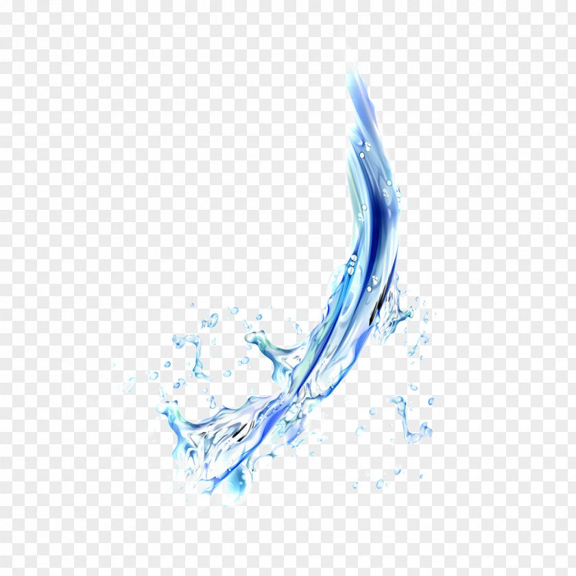 Blue Water Droplets Drop Graphic Design PNG