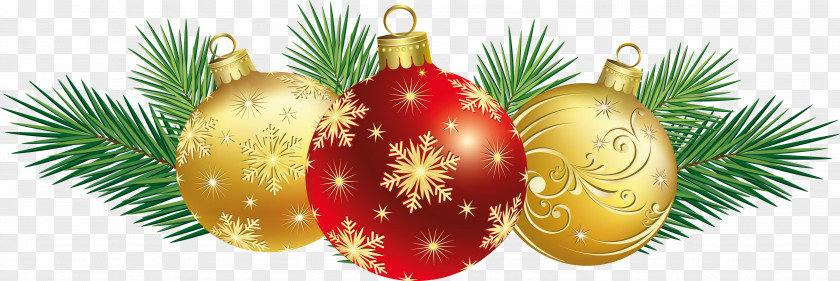 Christmas Balls Decoration Clipart Ornament Card Clip Art PNG