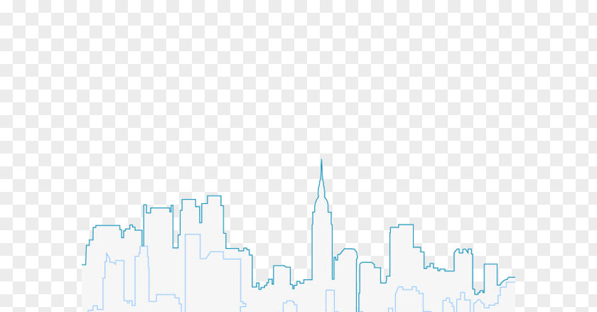 City Silhouette Area Pattern PNG