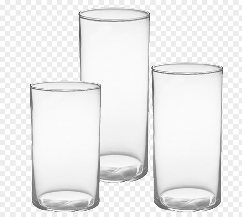 Crushed Glass Highball Cylinder Pint Old Fashioned PNG