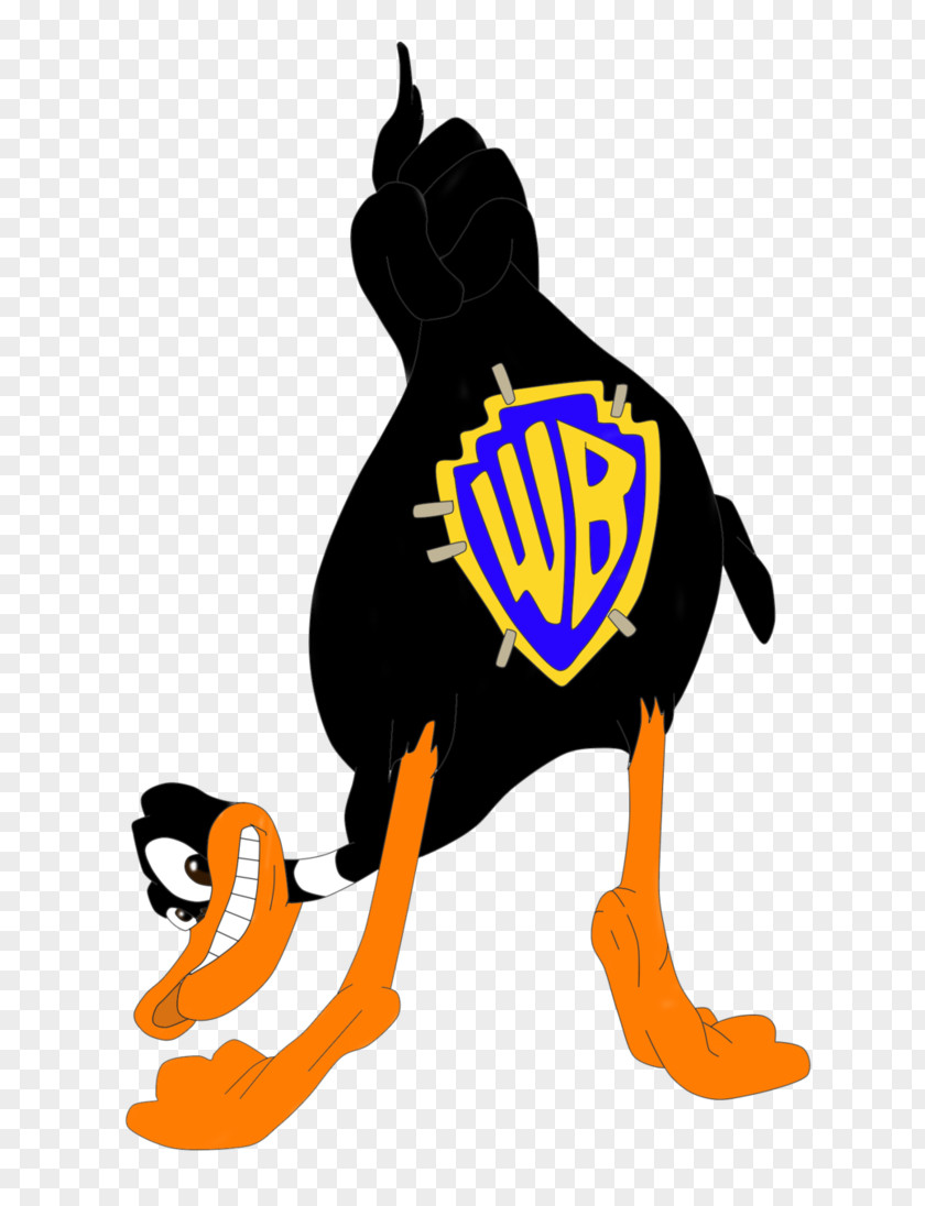 Daffy Duck Beak Character Line Clip Art PNG