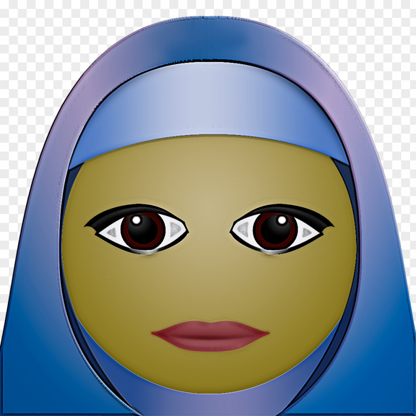 Face Facial Expression Blue Head Eyebrow PNG