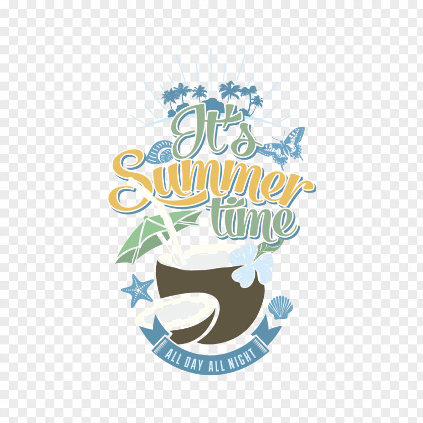 Summer Time Adobe Illustrator ArtWorks PNG