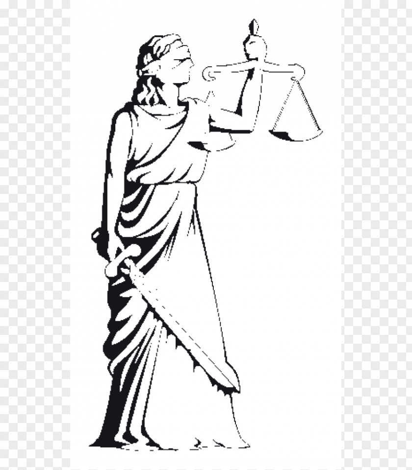 Symbol Lady Justice Themis PNG