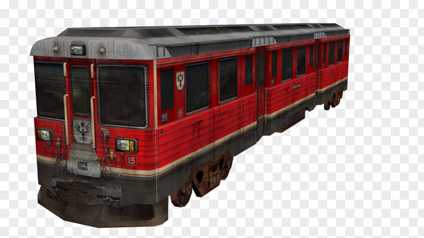 Train Rail Transport Passenger Car Railroad PNG