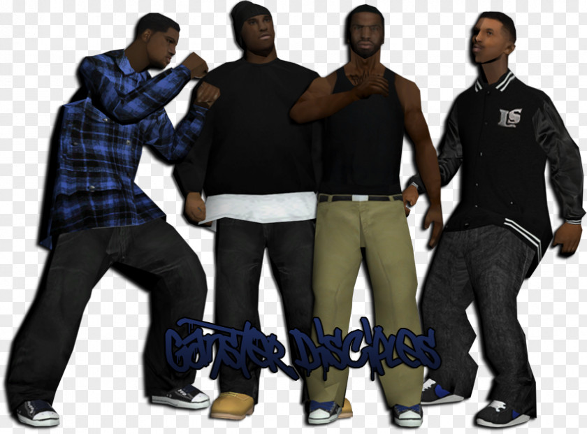 Afro Model Grand Theft Auto: San Andreas Gangster Disciples Multiplayer Black PNG