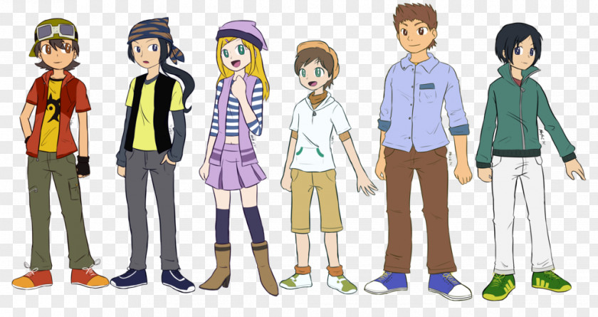 Digimon World DigiDestined Character PNG