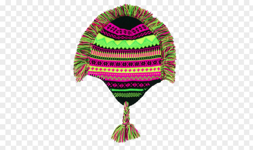 Hat Magenta Wool PNG
