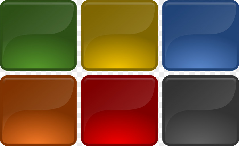 Square Button Cliparts Red Clip Art PNG