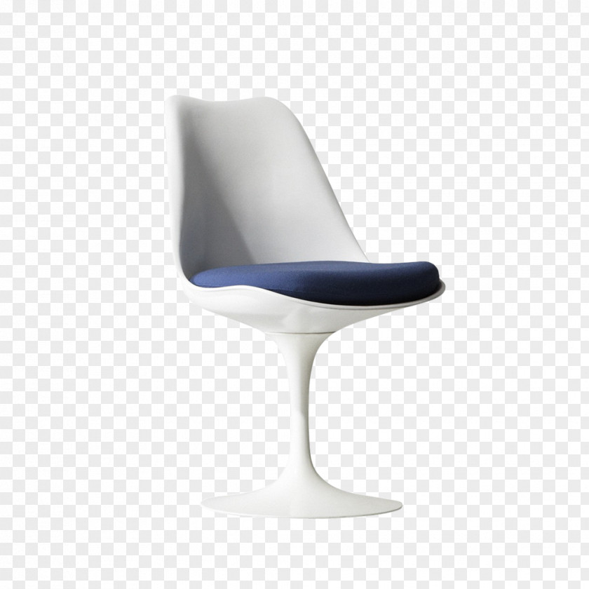 Tulips Furniture Plastic Chair Cobalt Blue PNG