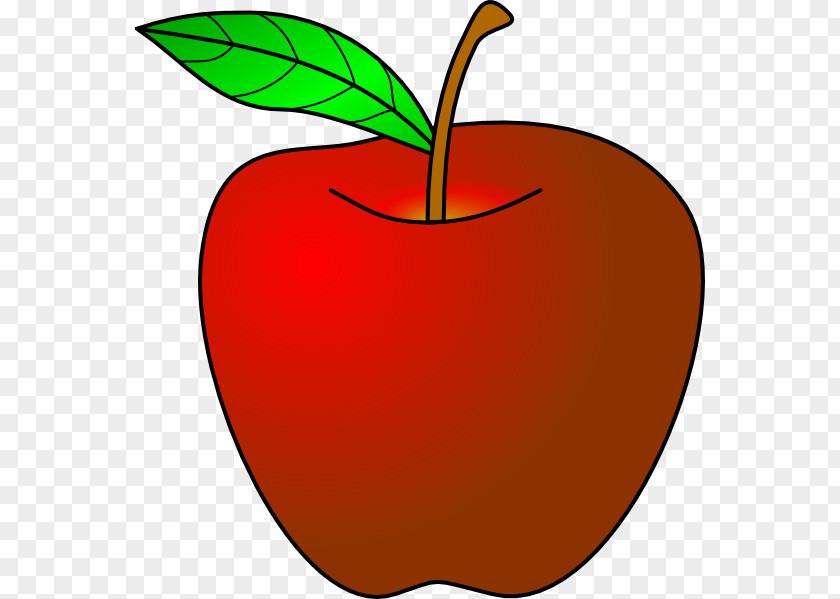 Apple Clip Art Red PNG