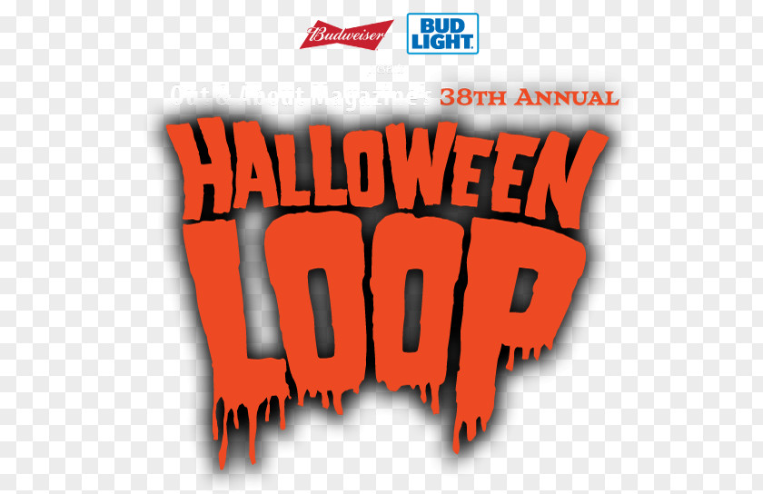 Bus Party Halloween Loop Logo Font PNG