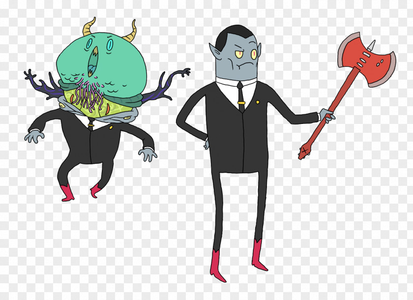 Cartoon Goblin Marceline The Vampire Queen Ice King Art PNG