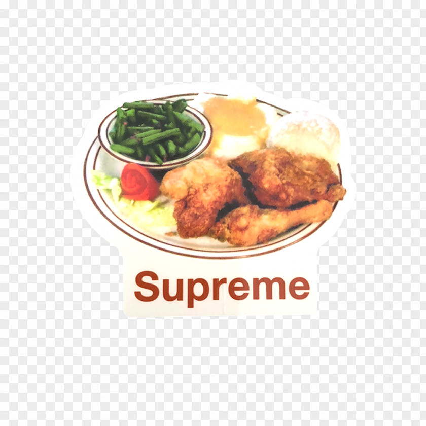 Chicken Dinner Sticker Supreme Decal Skateboard PNG