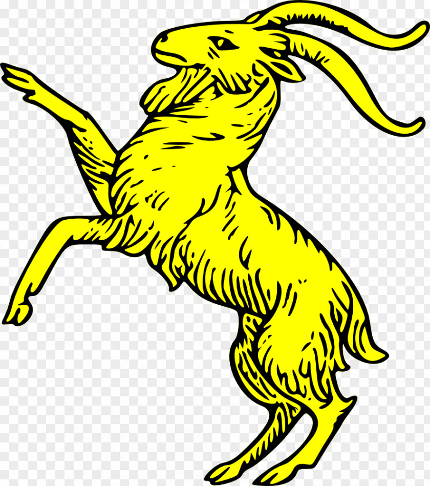 Goat Vector Coat Of Arms Crest Heraldry Alpine Ibex PNG