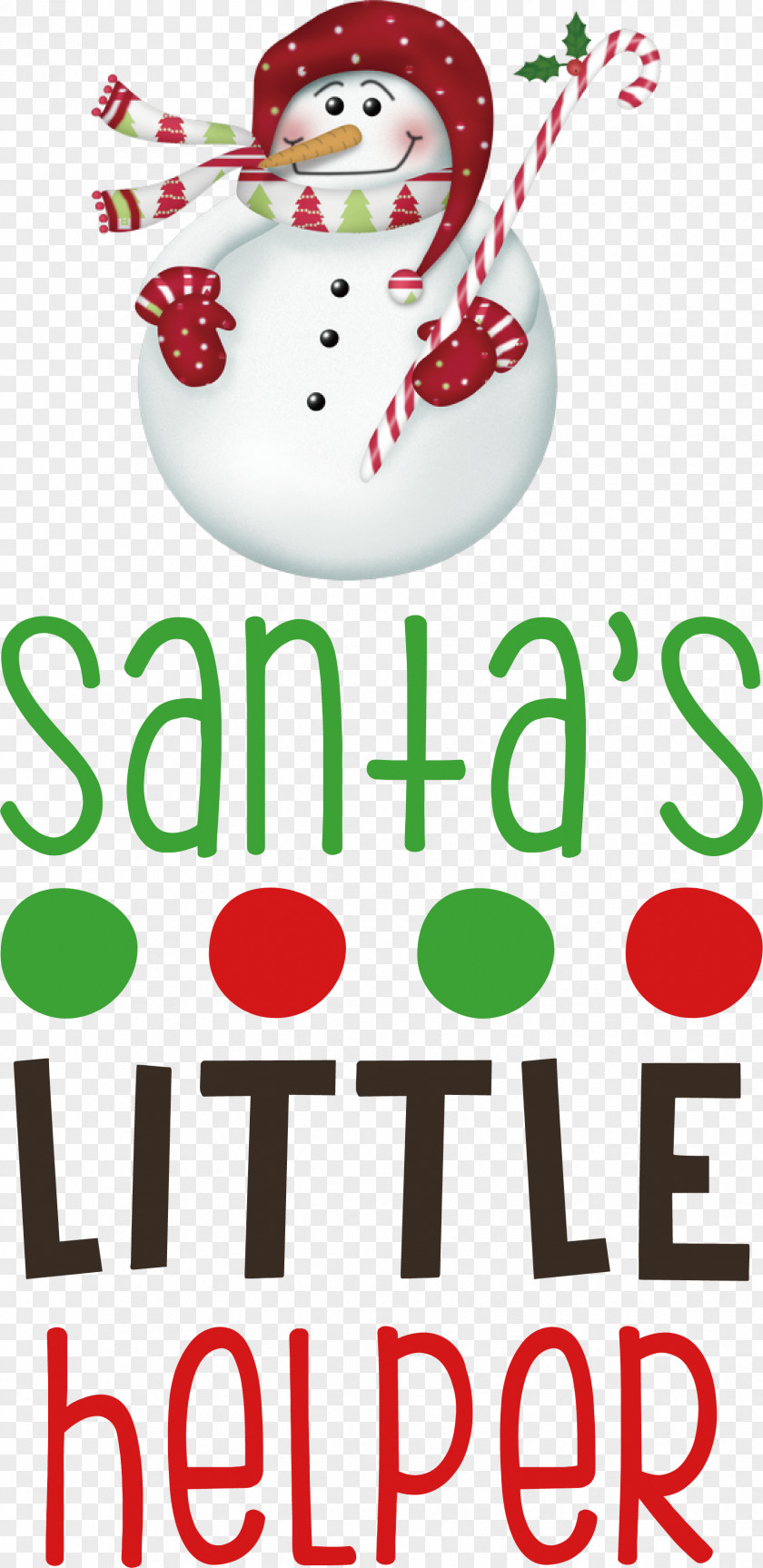 Santas Little Helper Santa PNG