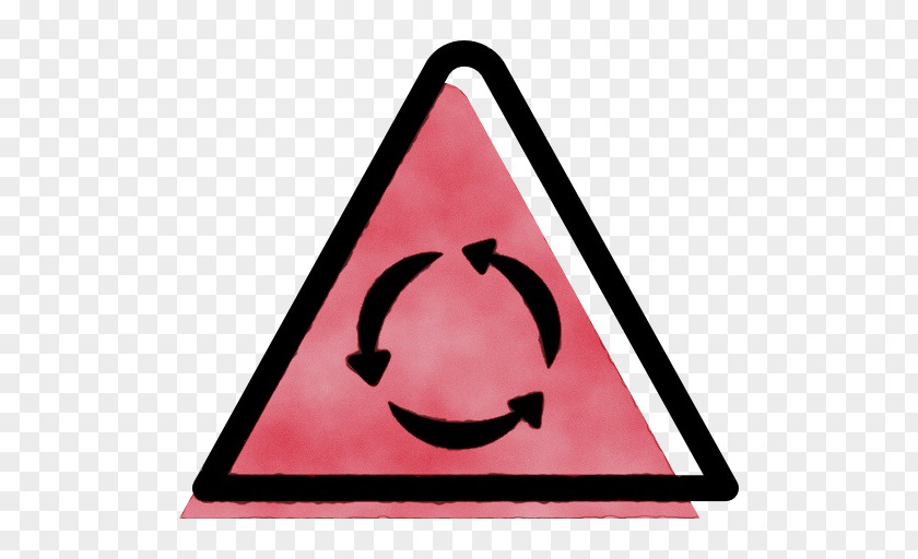Smiley Triangle Emoticon PNG