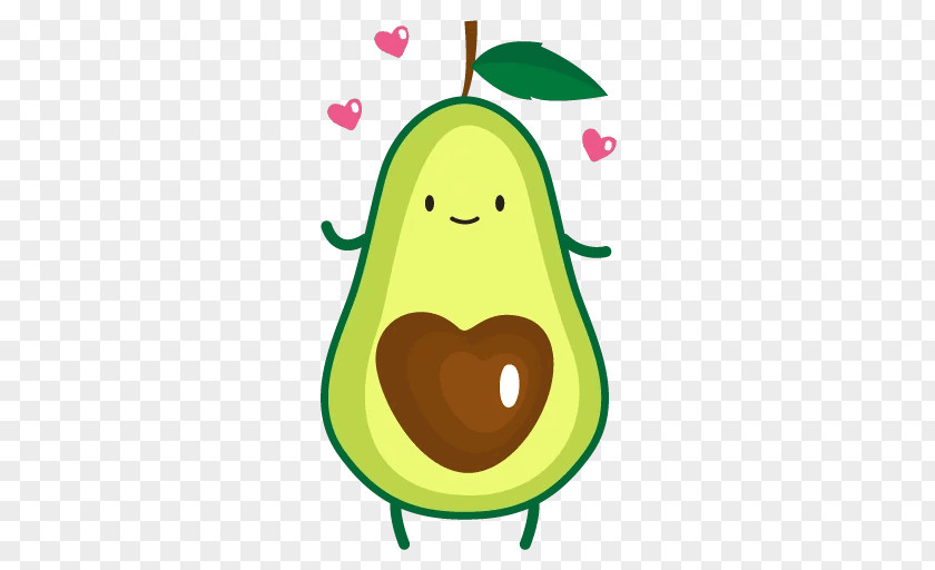 Avocado Drawing PNG