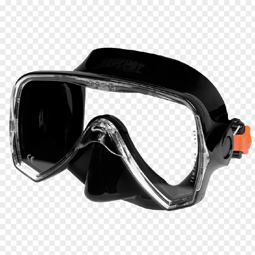 Diving Goggles & Snorkeling Masks Beuchat Underwater Spearfishing PNG