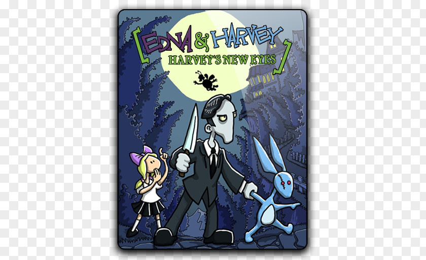 Edna And Harvey Art & Harvey: Harvey's New Eyes The Breakout Video Game Adventure Sam Max Save World PNG