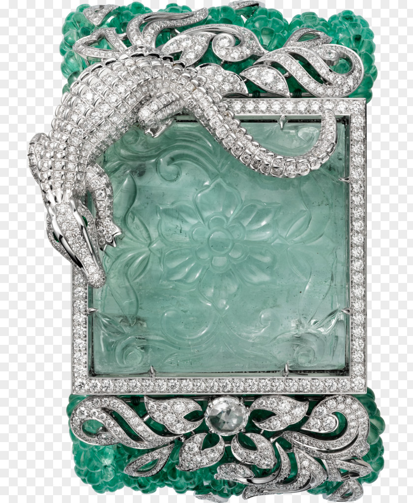 Jewellery Model Emerald Cartier Watch Bracelet PNG