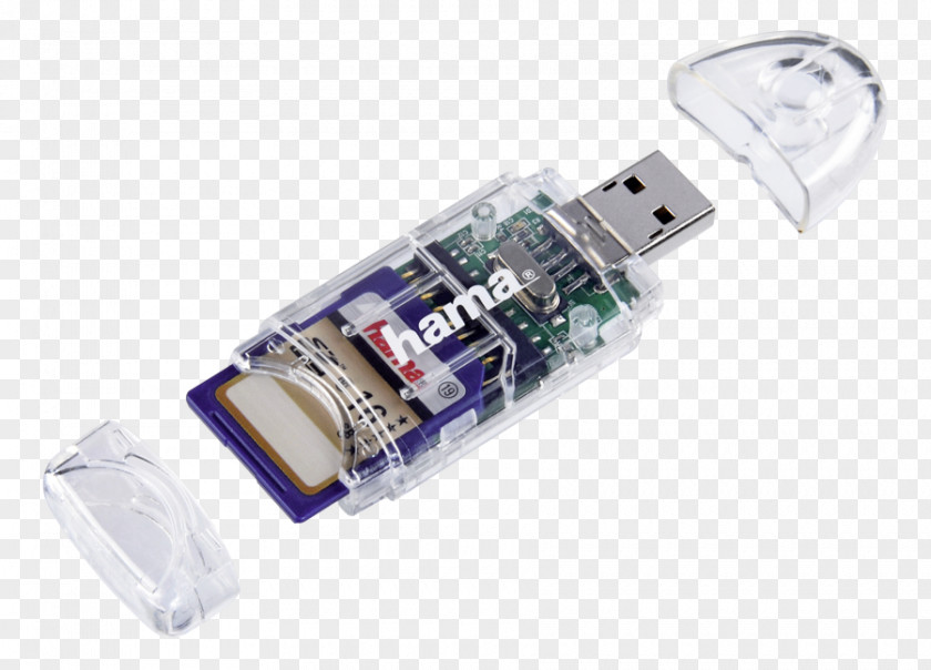 Laptop USB Flash Drives Card Reader MicroSD Memory PNG