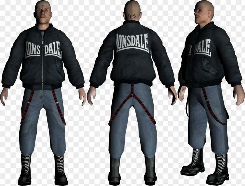 Lonsdale Grand Theft Auto: San Andreas Neo-Nazism Skinhead PNG