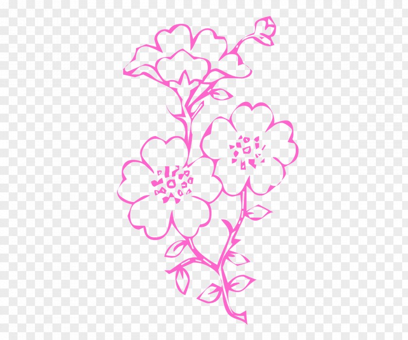 Pink Flower. PNG