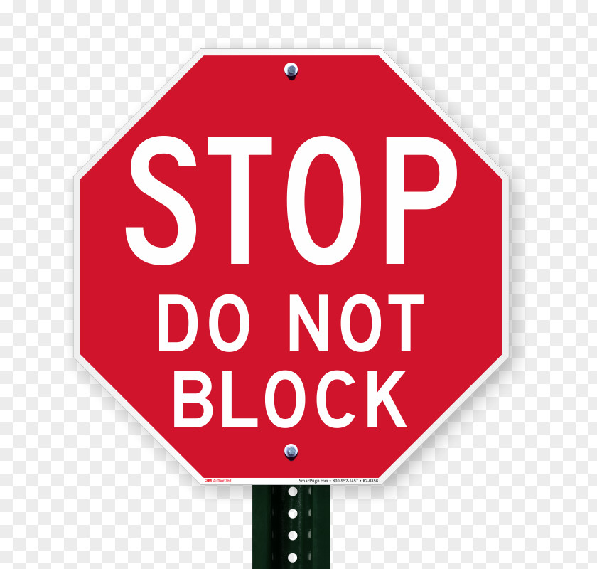 Traffic Cone Stop Sign PNG