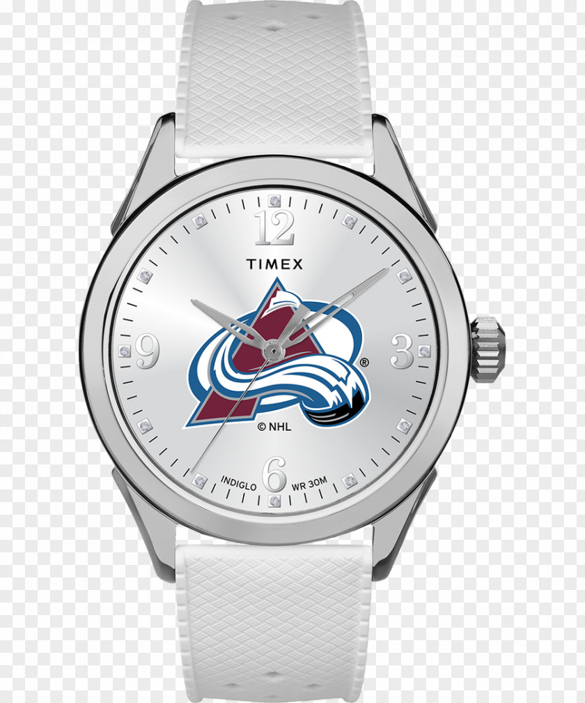 Watch Strap Colorado Avalanche Timex Group USA, Inc. PNG