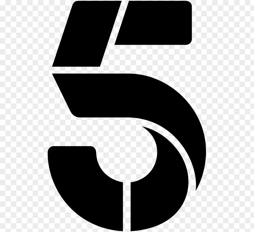 Five Vector Channel 5 5USA Television Broadcasting PNG