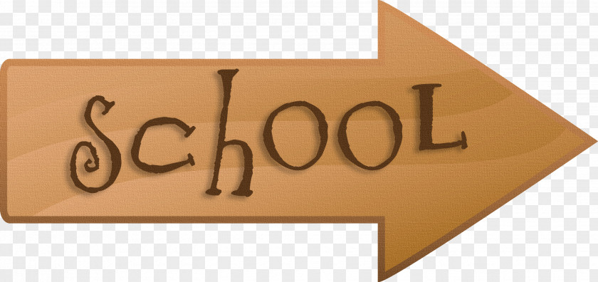 Sign To School Material Free Pull Gratis PNG