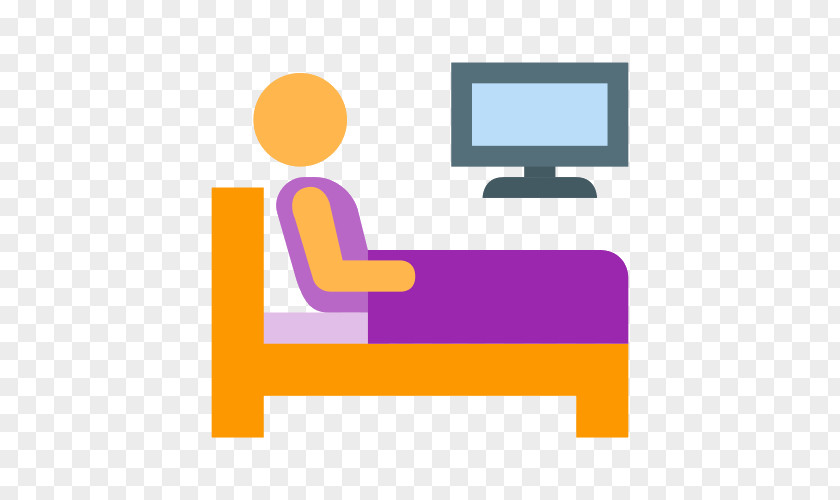 Bed Television PNG