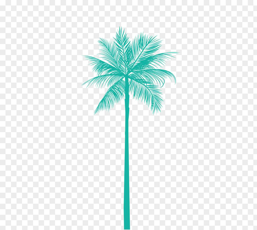 Coconut Tree Arecaceae Metal Palm Branch Gold PNG