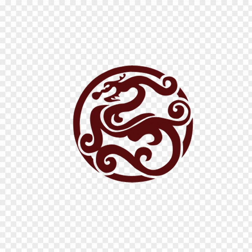 Dragon Chinese Motif PNG