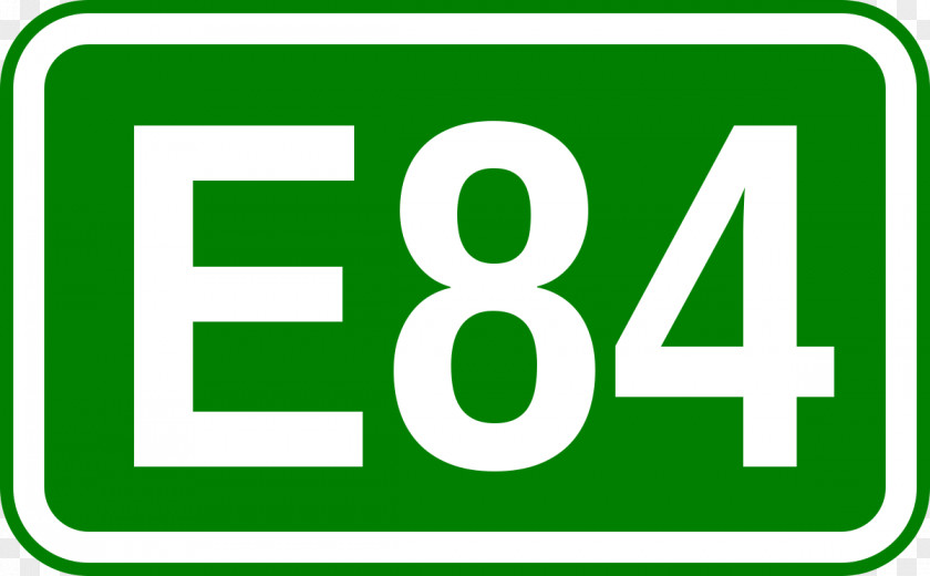 European Route E85 E80 E52 Klaipėda PNG