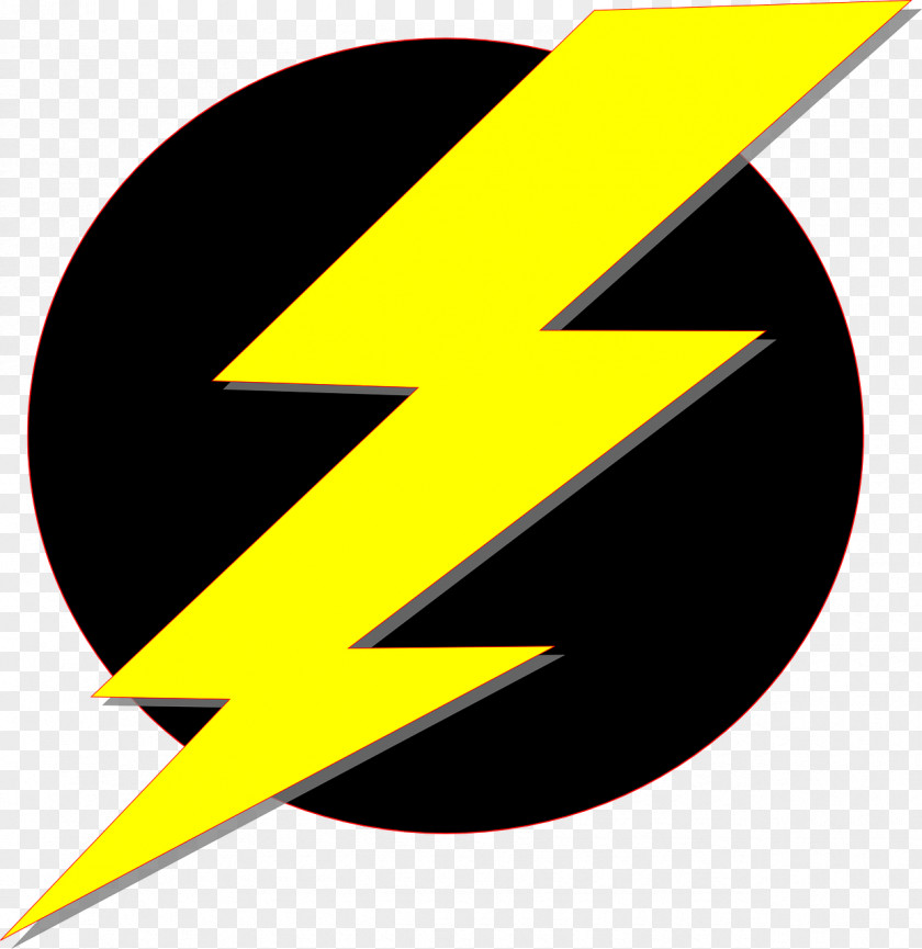 Lightning Red Yellow Logo Clip Art PNG