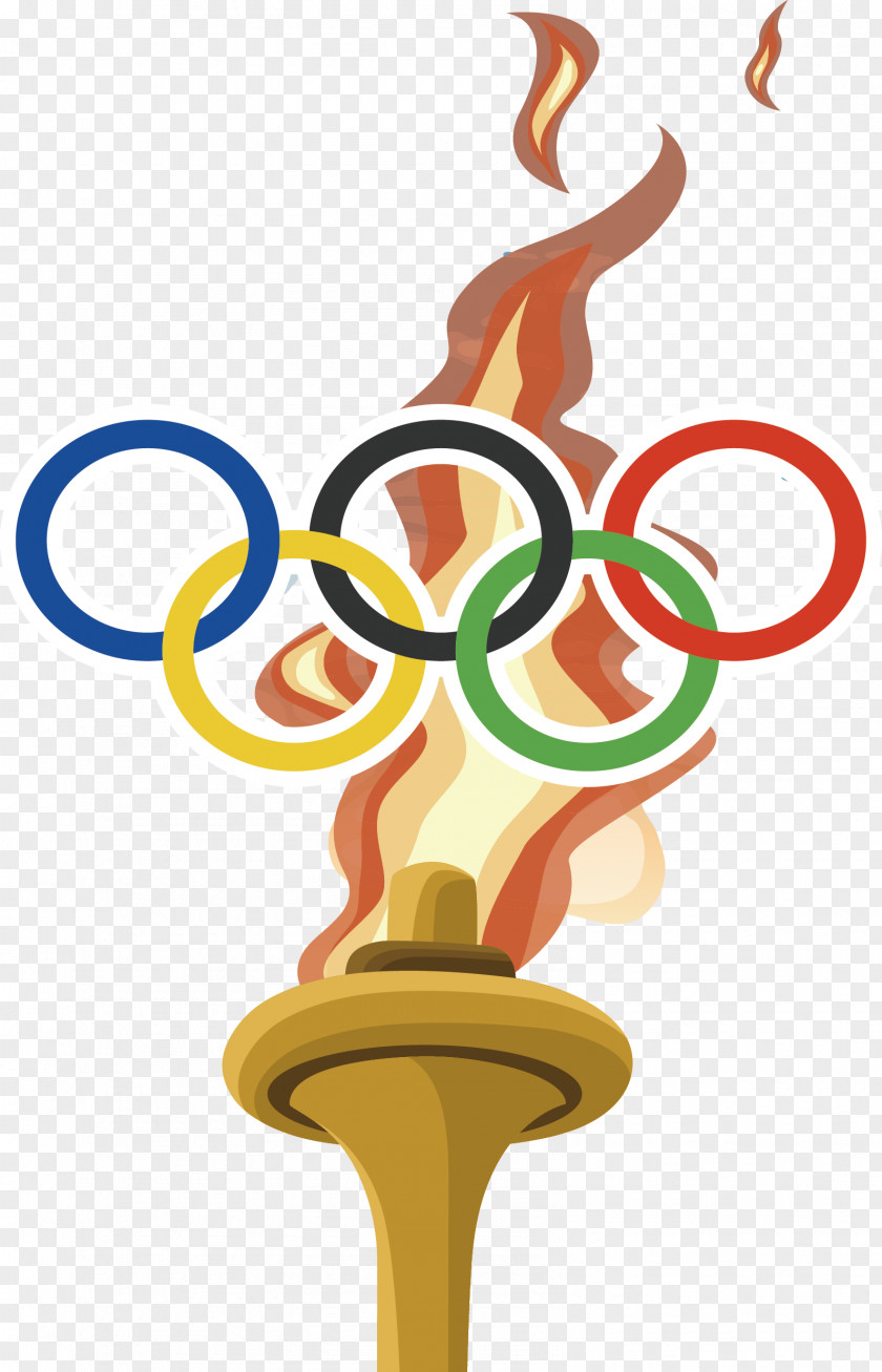 The Olympic Rings 2016 Summer Olympics Paralympics Symbols Flame PNG