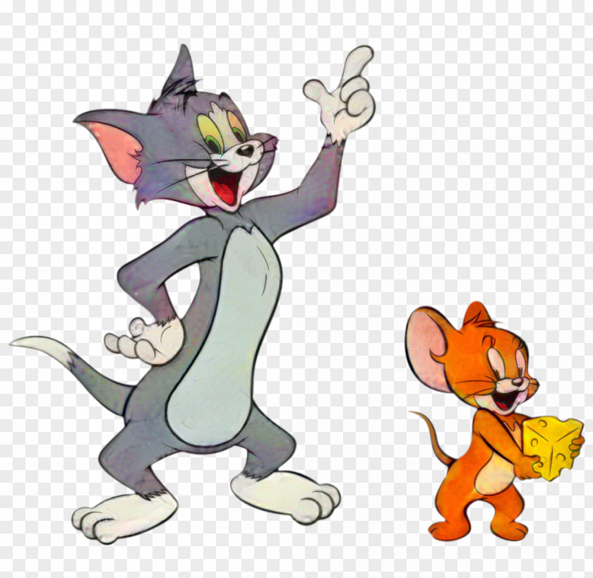 Tom Cat Jerry Mouse And Wall Decal Drawing PNG
