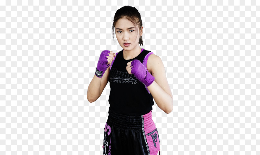 Zaza Sor. Aree Muay Thai Boxer Boxing Glove 2 October PNG