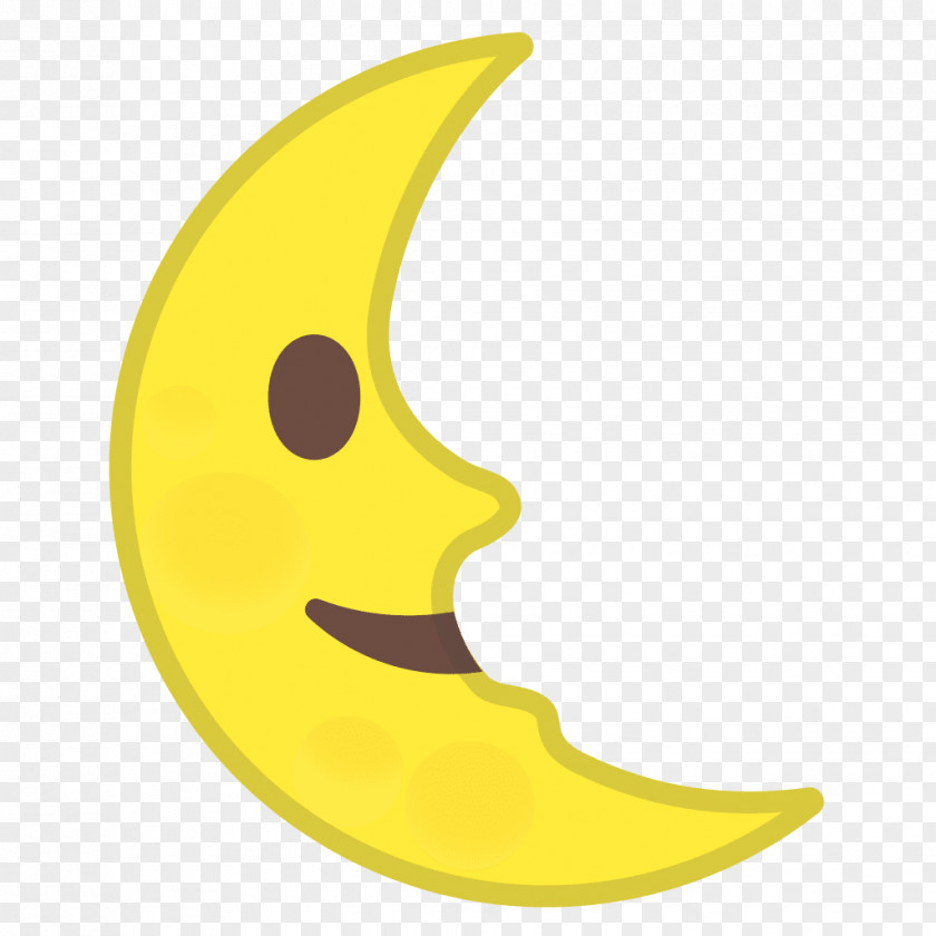 Face Laatste Kwartier Moon Lunar Phase PNG