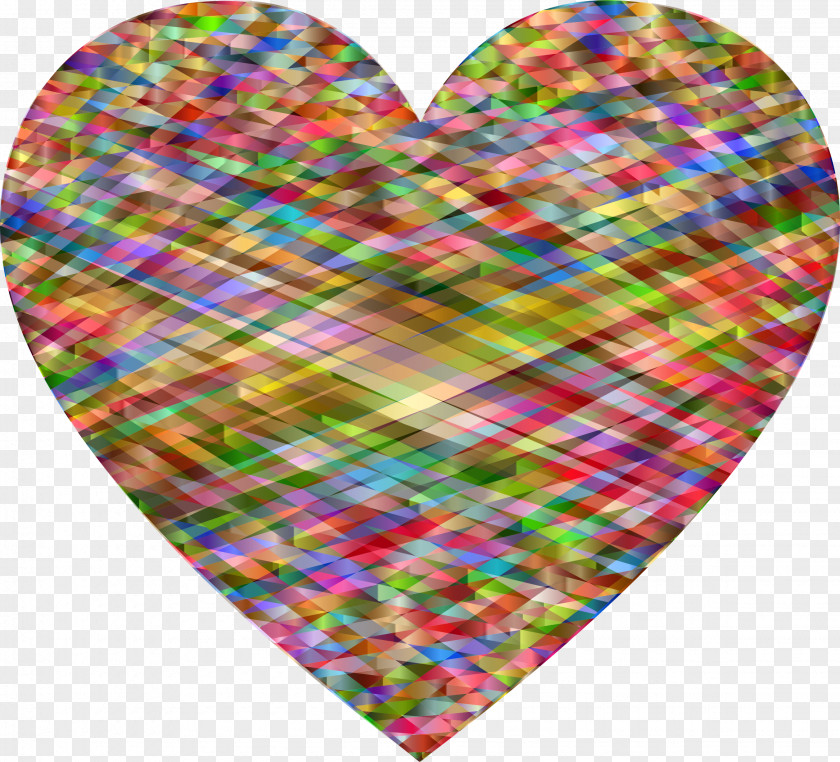 Heart Geometry Lattice Clip Art PNG