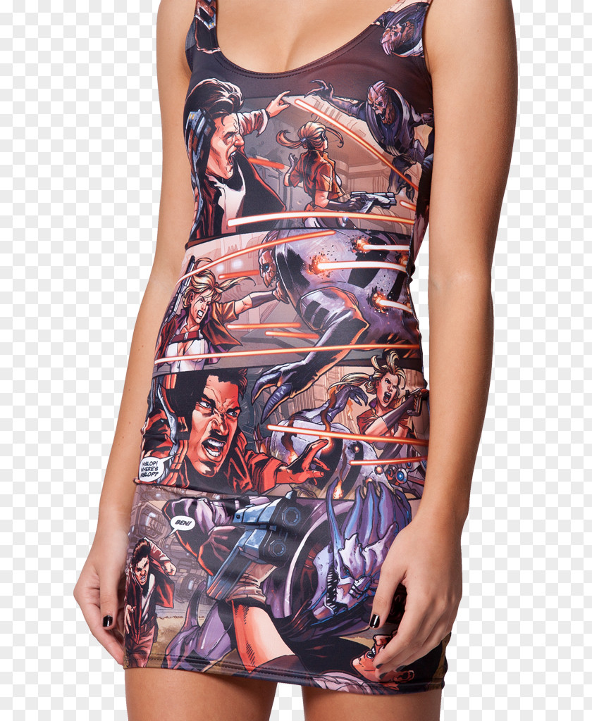 Milk Effect Mass Effect: Andromeda Clothing Sleeve Satin Shirt PNG