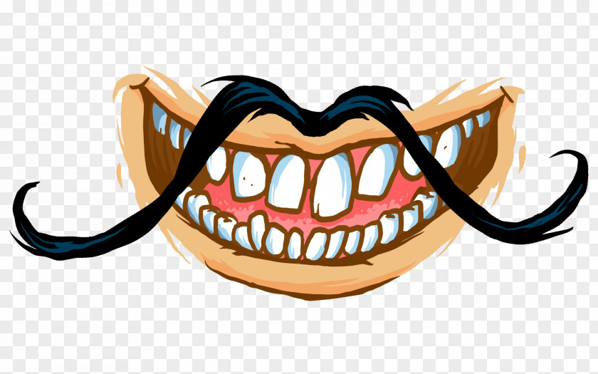 Moustache Mouth Tooth Eyewear Smile PNG
