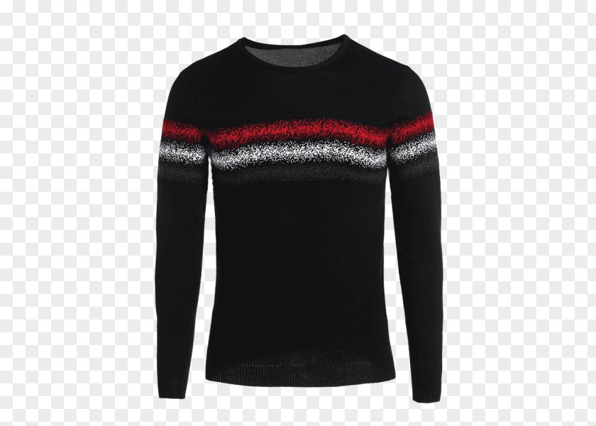 T-shirt Sleeve Sweater Crew Neck Top PNG