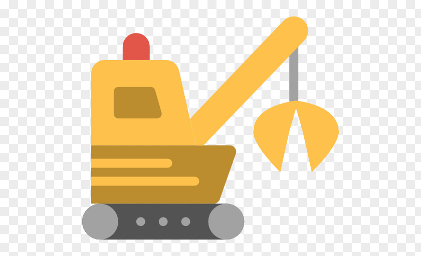 Crane Architectural Engineering Truck Icon PNG